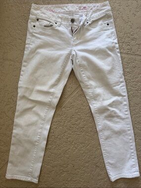 Lilly Pulitzer White Skinny Jeans